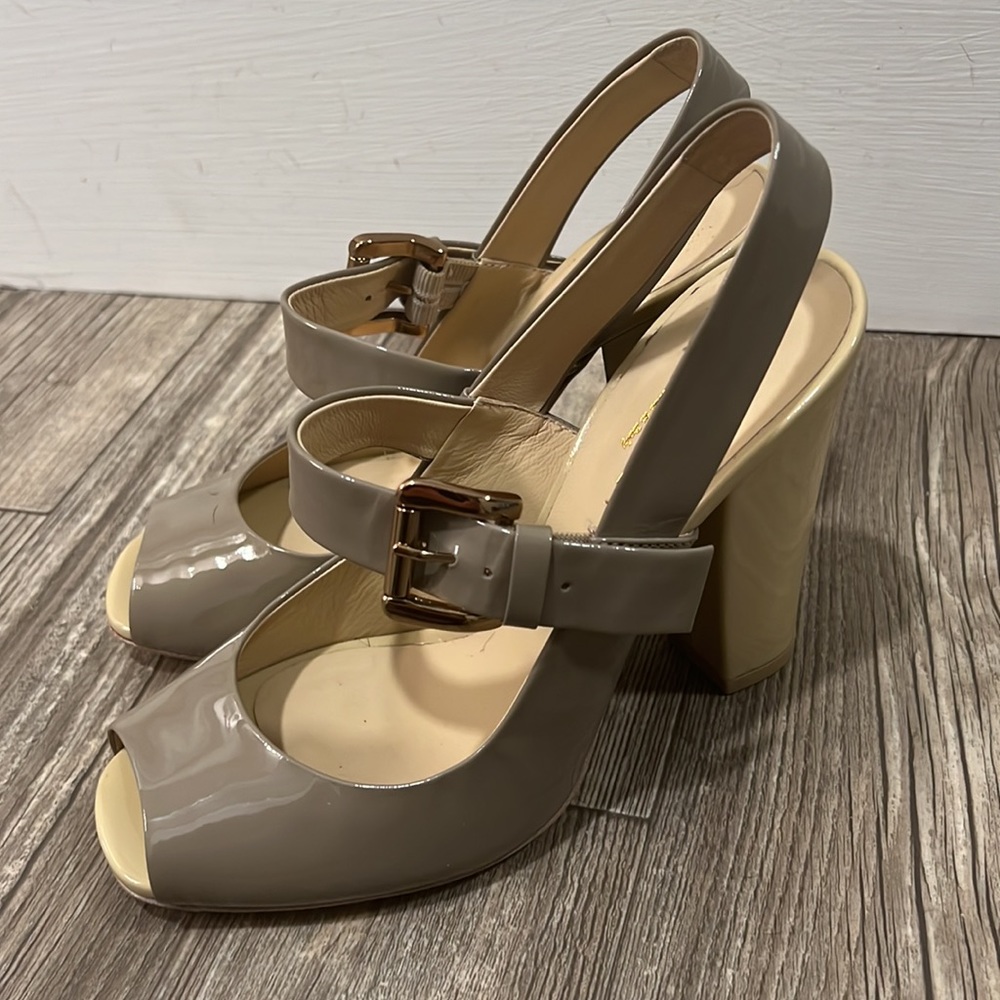 Greymer Italian Nude Heels Size 37